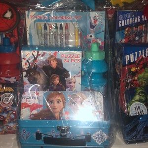4 frozen Easter baskets.